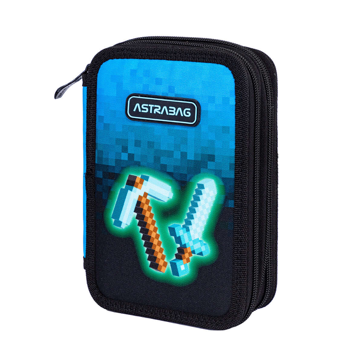 Penar echipat Astra AC31 Jumbo Blue Pixel, 3 compartimente Penar echipat Astra AC31 Jumbo Blue Pixel, 3 compartimente